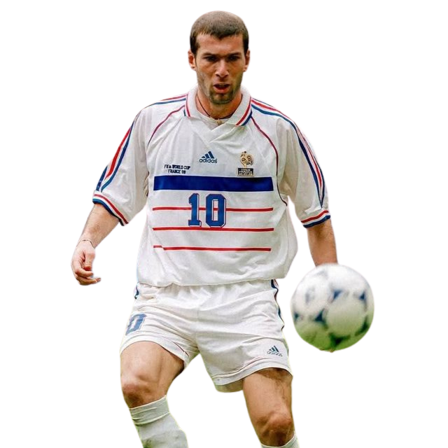 Camisa Retrô Seleção da França I 1998 - Masculina - Branca