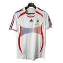 Camisa Retrô Seleção da França II 2006 - Masculina - Branca