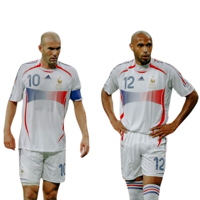 Camisa Retrô Seleção da França II 2006 - Masculina - Branca