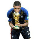 Camisa Retrô Seleção da França I 2018 - Azul