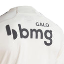 Camisa Atlético Mineiro Away 24/25 - Torcedor Adidas Masculina - Branca com detalhes em cinza