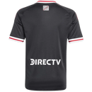 Camisa River Plate Away 25/26 - Torcedor Masculina - Preta com listras vermelhas