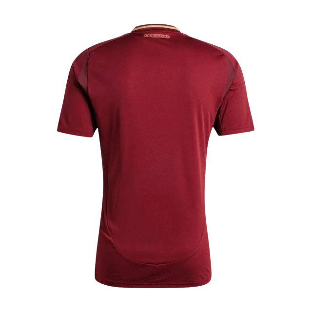Camisa Roma I 24/25 - Torcedor Masculina - Vermelho com detalhes em dourado