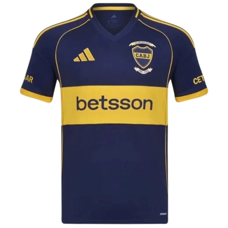 Camisa Boca Juniors Home 2025/26 - Torcedor Masculino - Azul e Amarelo