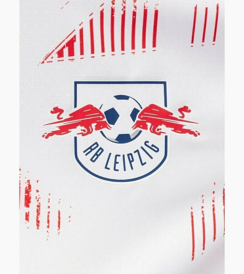 Camisa Red Bull Leipzig I 24/25 - Torcedor Masculina - Branca com detalhes em vermelho
