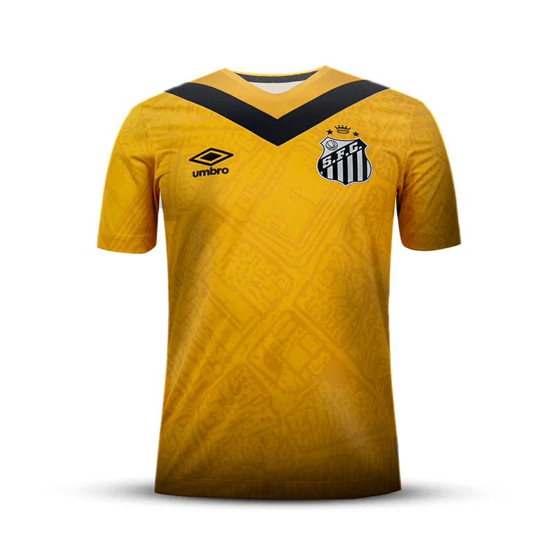 Camisa Santos III  24/25 -UMBRO dourado - Torcedor Masculina