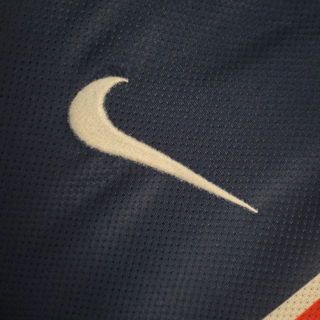 Camisa Retrô Paris Saint German I 2012/2013 - Azul com detalhes em vermelho e branco