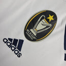 Camisa Retrô La Galaxy II 2012 - Masculina - Branca com detalhes em azul com todos os patrocínios