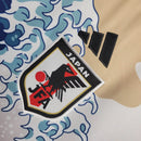 Camisa Japão Edição especial 24/25 - Torcedor Masculina - Bege com detalhes em azul e branco