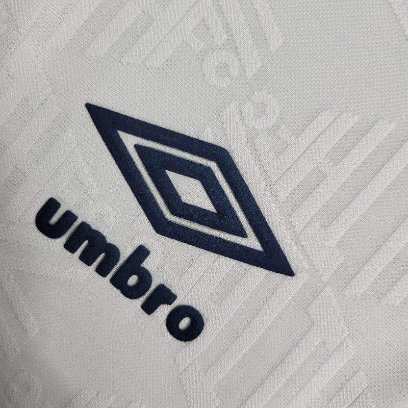 Camisa Tottenham I Retrô 91/93 - Masculina - Branca com detalhes em azul