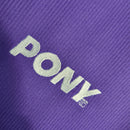 Camisa Tottenham II Retrô 98/99 - Pony Masculina - Roxa com detalhes em branco