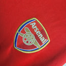 Kit Infantil Retrô Arsenal I 2002/2004 - Vermelho com detalhes em branco