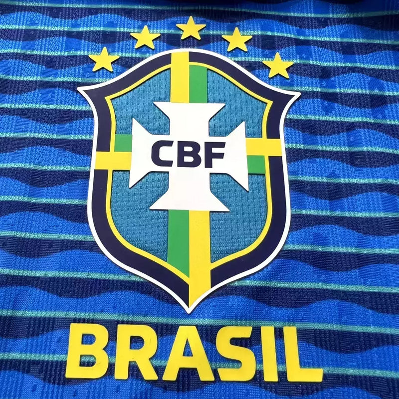 Camisa Seleção Brasileira II 24/25 - Jogador Masculina - Azul
