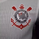 Camisa Corinthians 2024/25 Home - Versão Jogador - Branca e preto