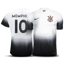 Camisa Corinthians 2024/25 HOME - Torcedor Masculina - Memphis N°10