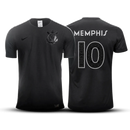 Camisa Corinthians 2024/25 Away All black - Torcedor Masculina - Memphis N°10