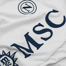 Camisa Napoli II 24/25 - Torcedor EA7 Masculina - Branca com detalhes em azul