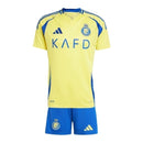 Kit Infantil Al-Nassr I 24/25 - Amarelo e azul