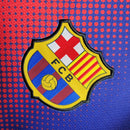 Camisa Retrô FC Barcelona I 12/13 - Masculina - Azul com detalhes em vermelho