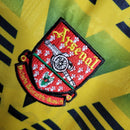 Camisa Retrô Arsenal II 91/93 - Masculina - Amarela com detalhes em verde e vermelho