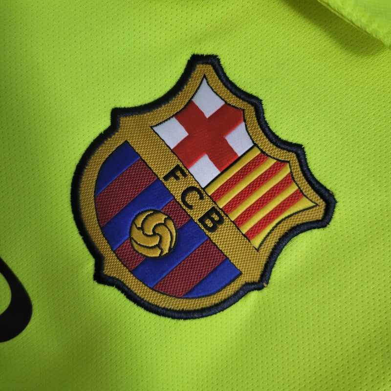 Camisa Retrô Barcelona II 14/15 - Masculina - Amarela