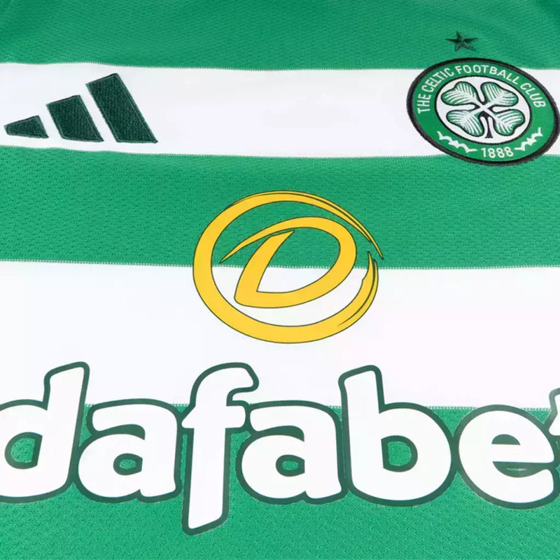 Camisa Celtic I 24/25 - Torcedor Masculina - Verde e branca