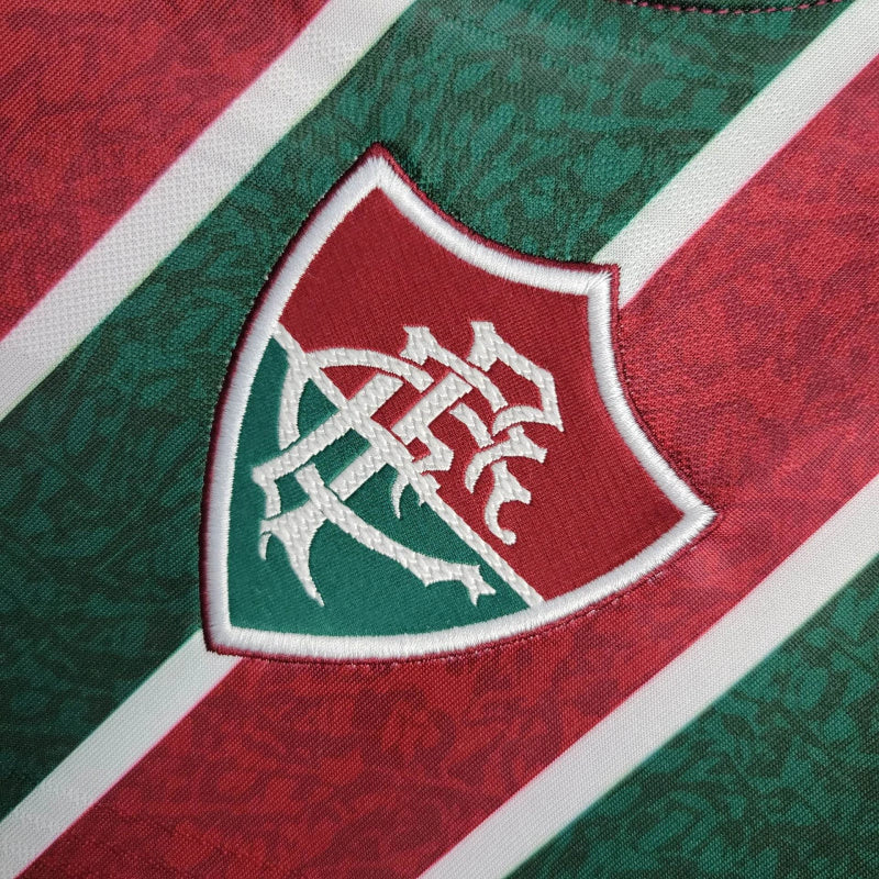 Camisa Fluminense Home 24/25 - Torcedor  Feminina - Verde e vermelha