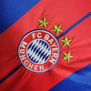 Camisa Retrô Bayern de Munique I 2014/2015 - Masculina- Azul e vermelha