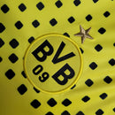 Camisa Retrô Borussia Dortmund I 11/12 - Torcedor - Amarela com detalhes em preto