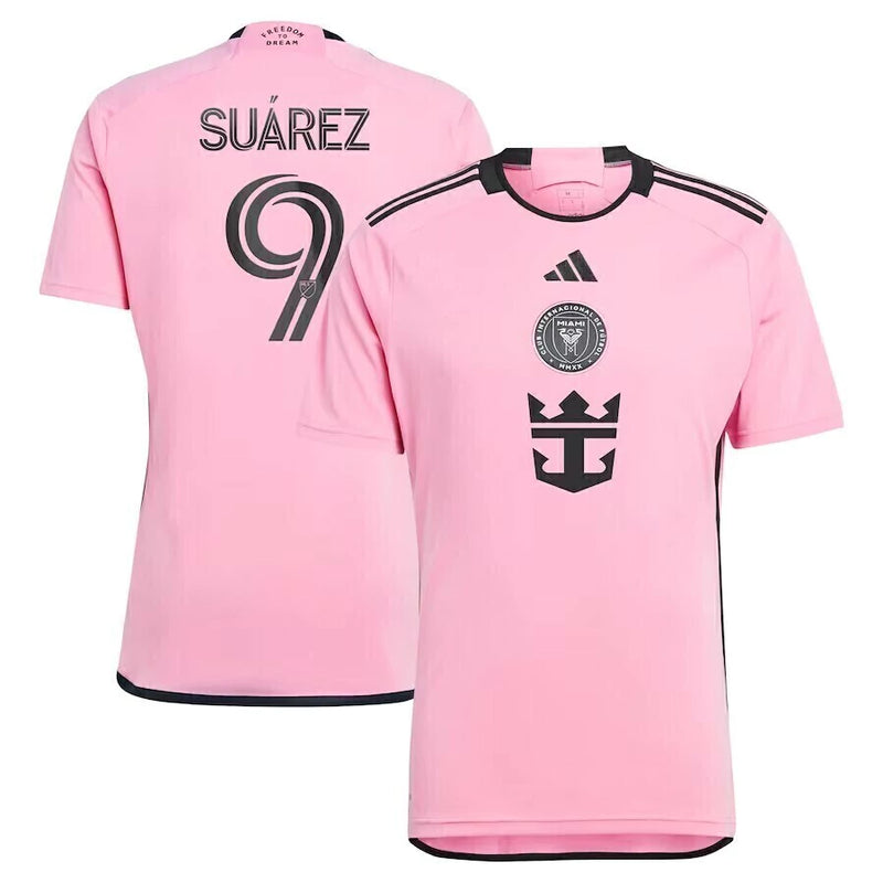 Camisa Inter Miami Titular 24/25 - Suárez  N°9 - Torcedor Masculina