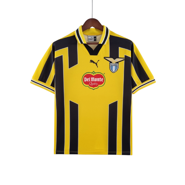 Camisa Retrô Lazio Third 1998/00 - Masculina - Amarela