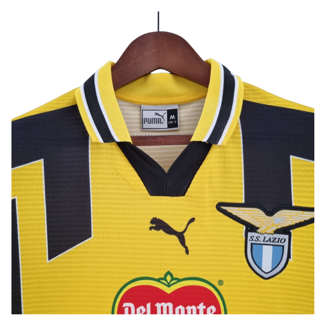 Camisa Retrô Lazio Third 1998/00 - Masculina - Amarela