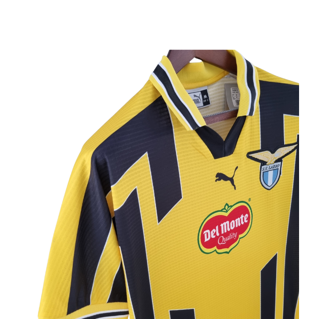Camisa Retrô Lazio Third 1998/00 - Masculina - Amarela