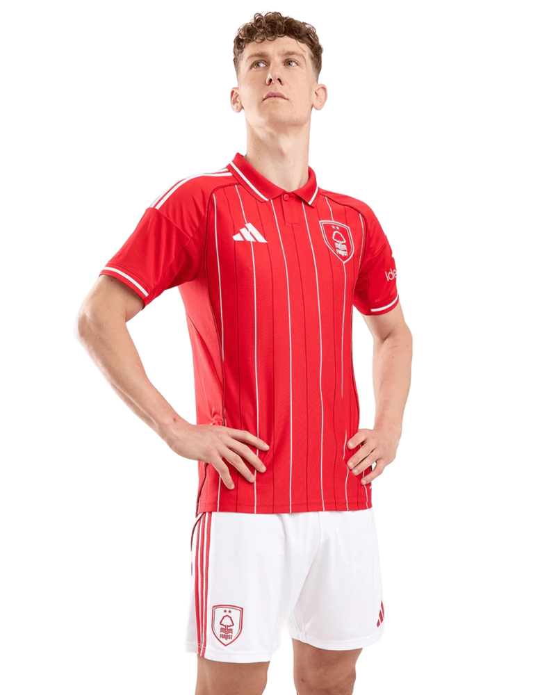 Camisa Nottingham Forest Home 25/26 - Torcedor Masculino - Vermelha