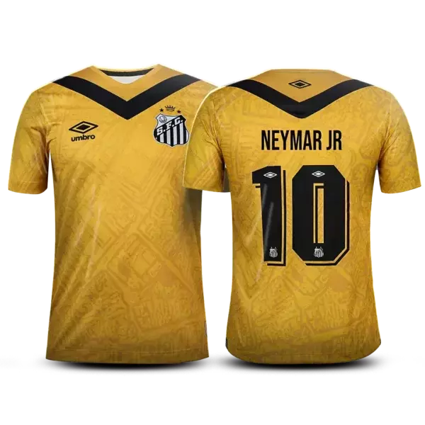 Camisa Santos III 24/25 - Personalizada NEYMAR JR N°10 -Torcedor Masculina