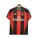 Camisa Retrô AC Milan I 2010/2011 - Masculina - Vermelha e preta