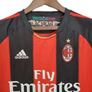 Camisa Retrô AC Milan I 2010/2011 - Masculina - Vermelha e preta