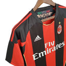 Camisa Retrô AC Milan I 2010/2011 - Masculina - Vermelha e preta