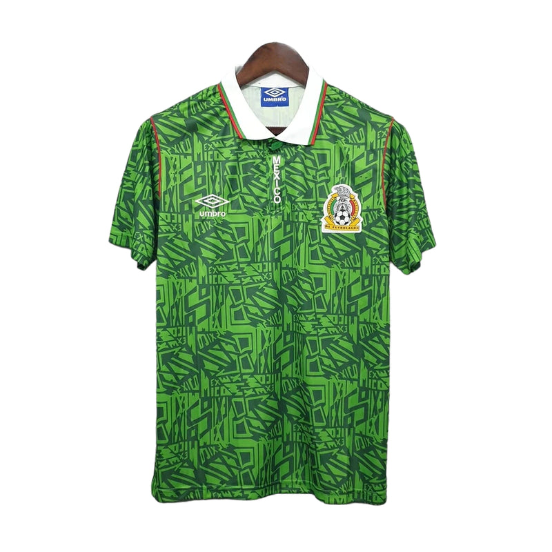 Camisa Retrô Seleção do México 2006 - Masculina - VERDE