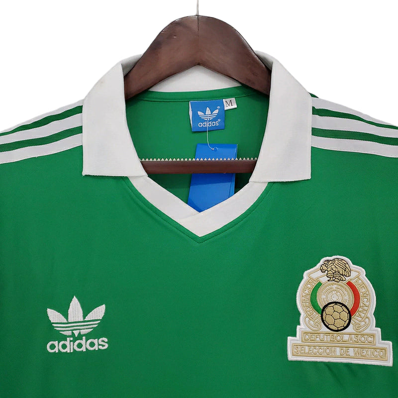 Camisa Seleção do México Retrô 1986 - Verde