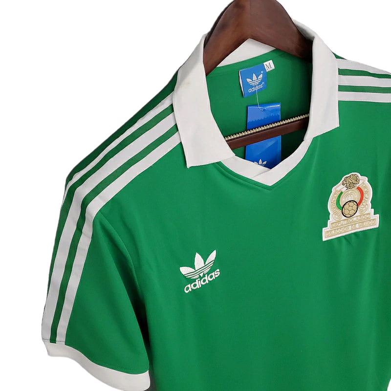 Camisa Seleção do México Retrô 1986 - Verde