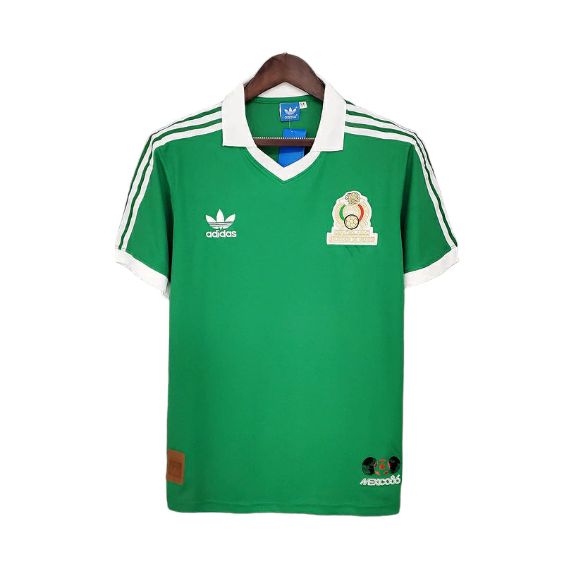 Camisa Seleção do México Retrô 1986 - Verde