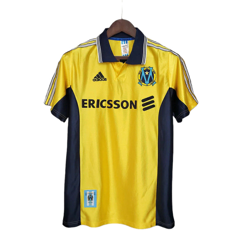 Camisa Olympique Marseille Retrô 1998/1999 - Amarela