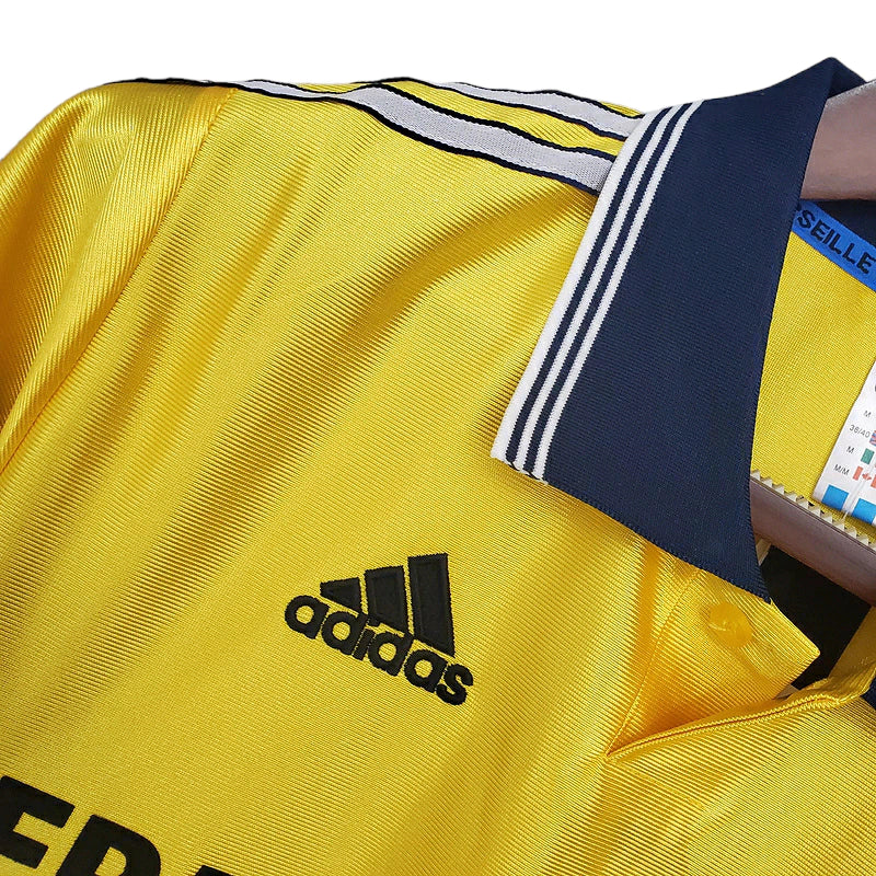 Camisa Olympique Marseille Retrô 1998/1999 - Amarela