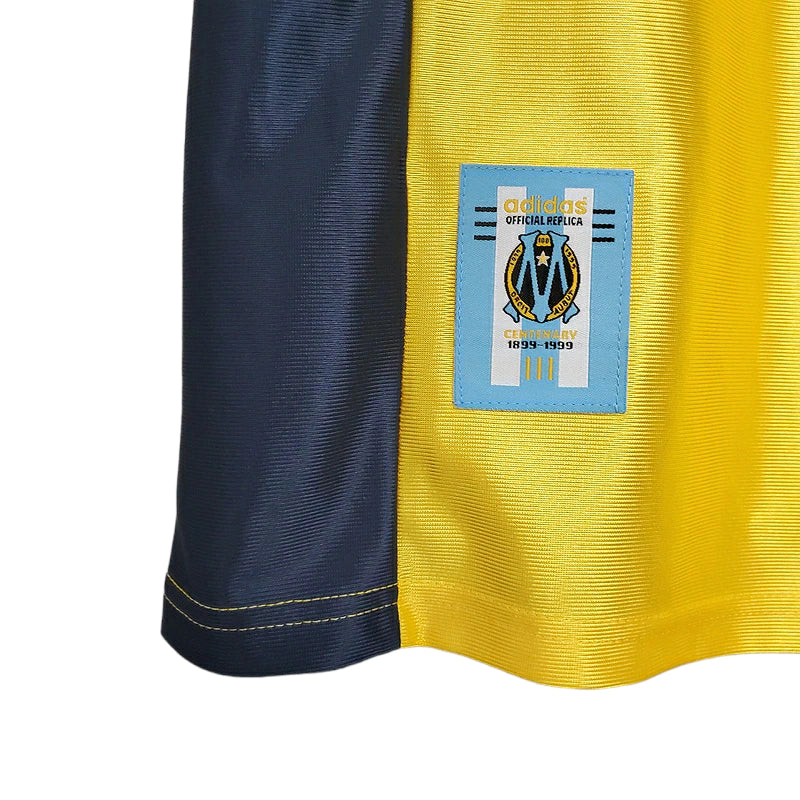 Camisa Olympique Marseille Retrô 1998/1999 - Amarela