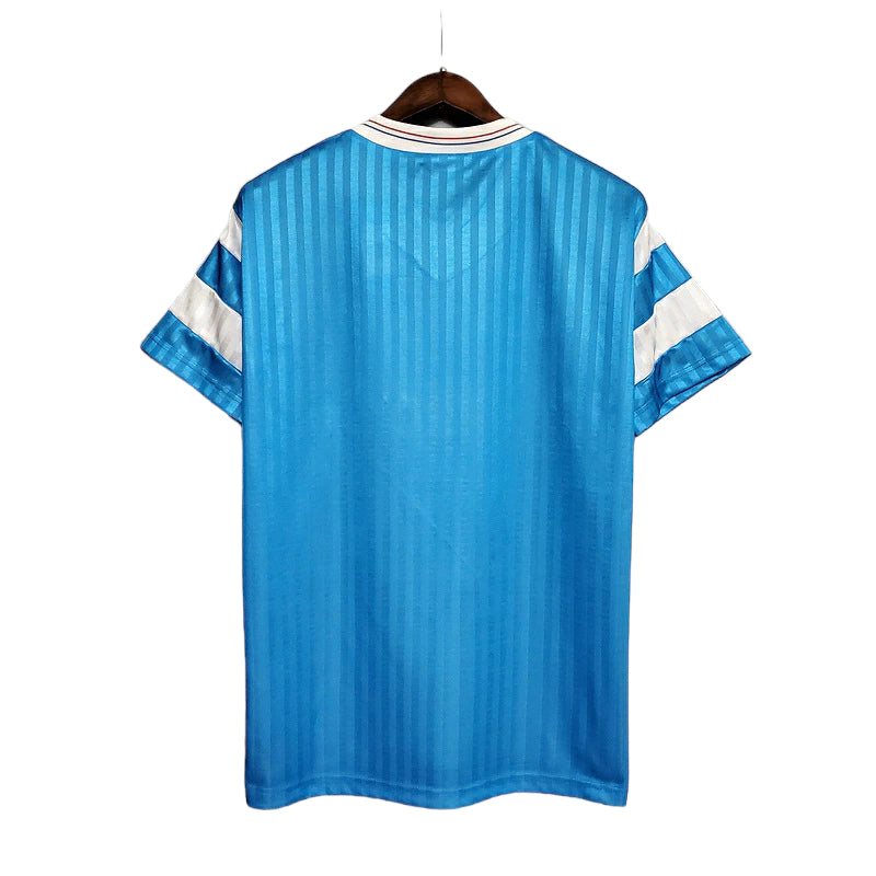 Camisa Olimpyque de Marseille Retrô 1990 - Azul