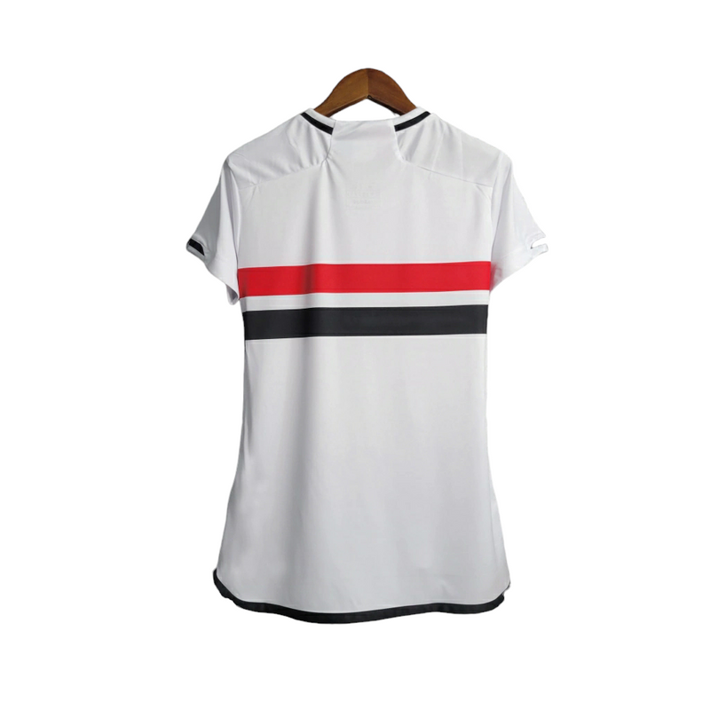 Camisa São Paulo I 23/24 - Torcedor Adidas Feminina - Branca