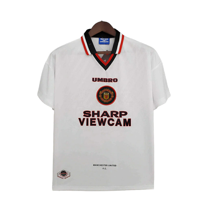 Camisa Manchester United Retrô 1996/1997 Branca