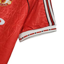 Camisa Retrô Manchester United I 1992 - Masculina - Vermelha com detalhes em branco
