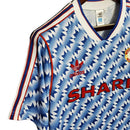 Camisa Manchester United Retrô 1990/1992 Azul e Branca